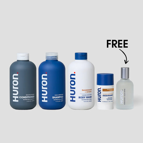 Body Wash Hero Bundle + FREE Cologne