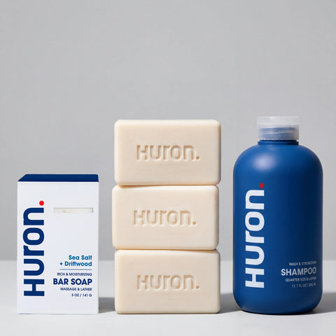 Bar Soap 3 Pack & Shampoo
