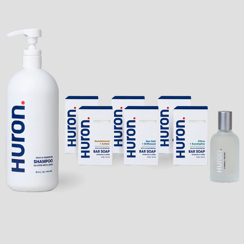 Bar Soap Shower Set + Cologne