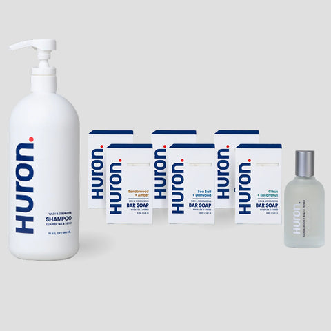 Bar Soap Shower Set + Cologne