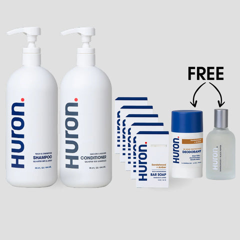 Jumbo BS Shower Kit + FREE Deo + FREE Cologne