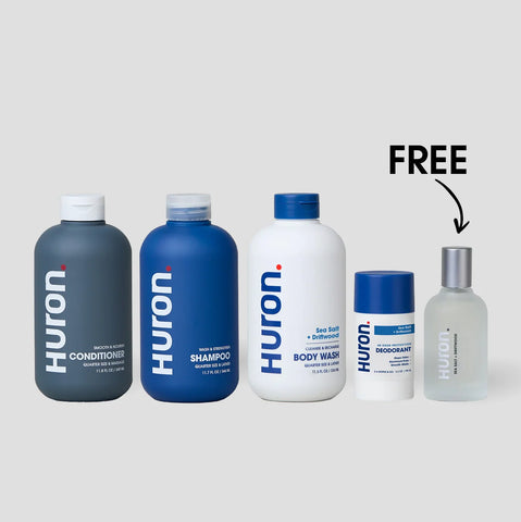 Body Wash Hero Bundle + FREE Cologne
