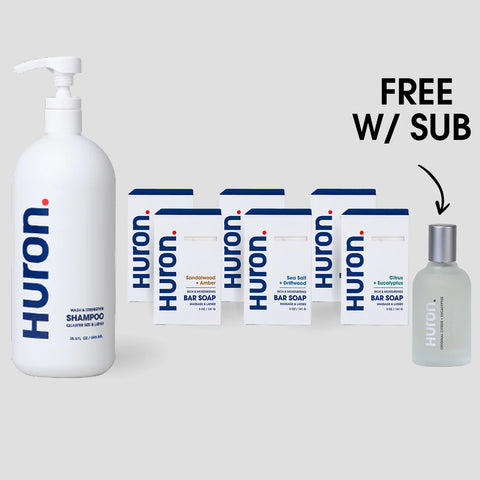 Bar Soap Shower Set + Cologne