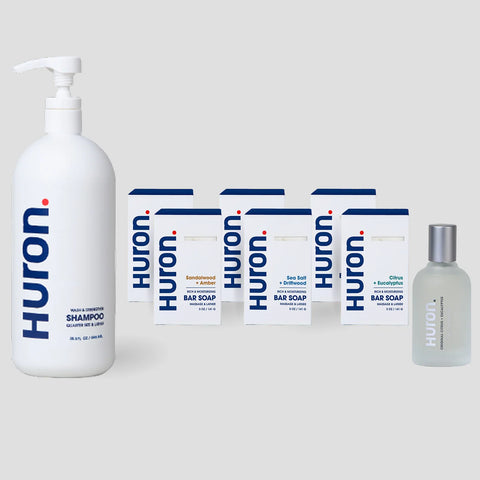 Bar Soap Shower Set + Cologne