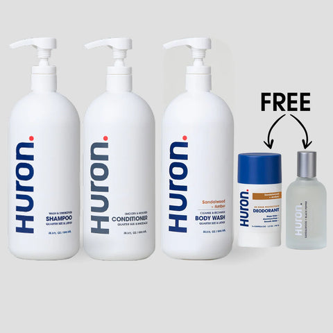 Jumbo Shower Kit + FREE Deo + FREE Cologne